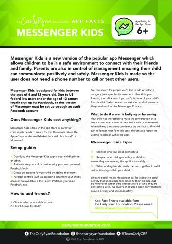 MESSENGER KIDS